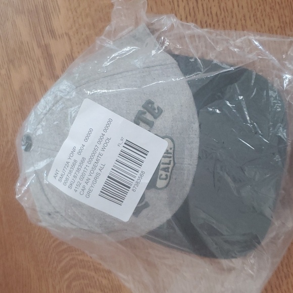 Anthropologie/American Needle Yosemite awool Baseball Cap - grey & green - Picture 6 of 9